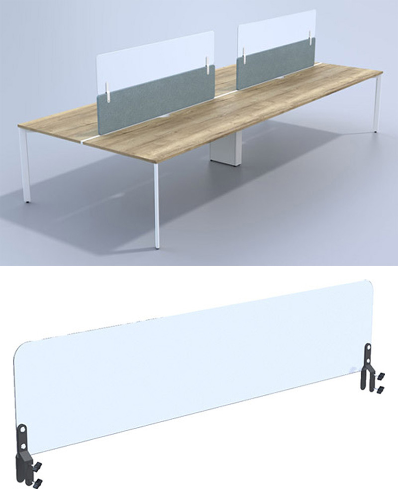 Extension Screens for desks